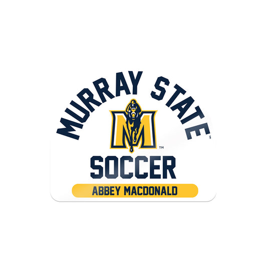 Murray State - NCAA Women's Soccer : Abbey MacDonald - Sticker-0