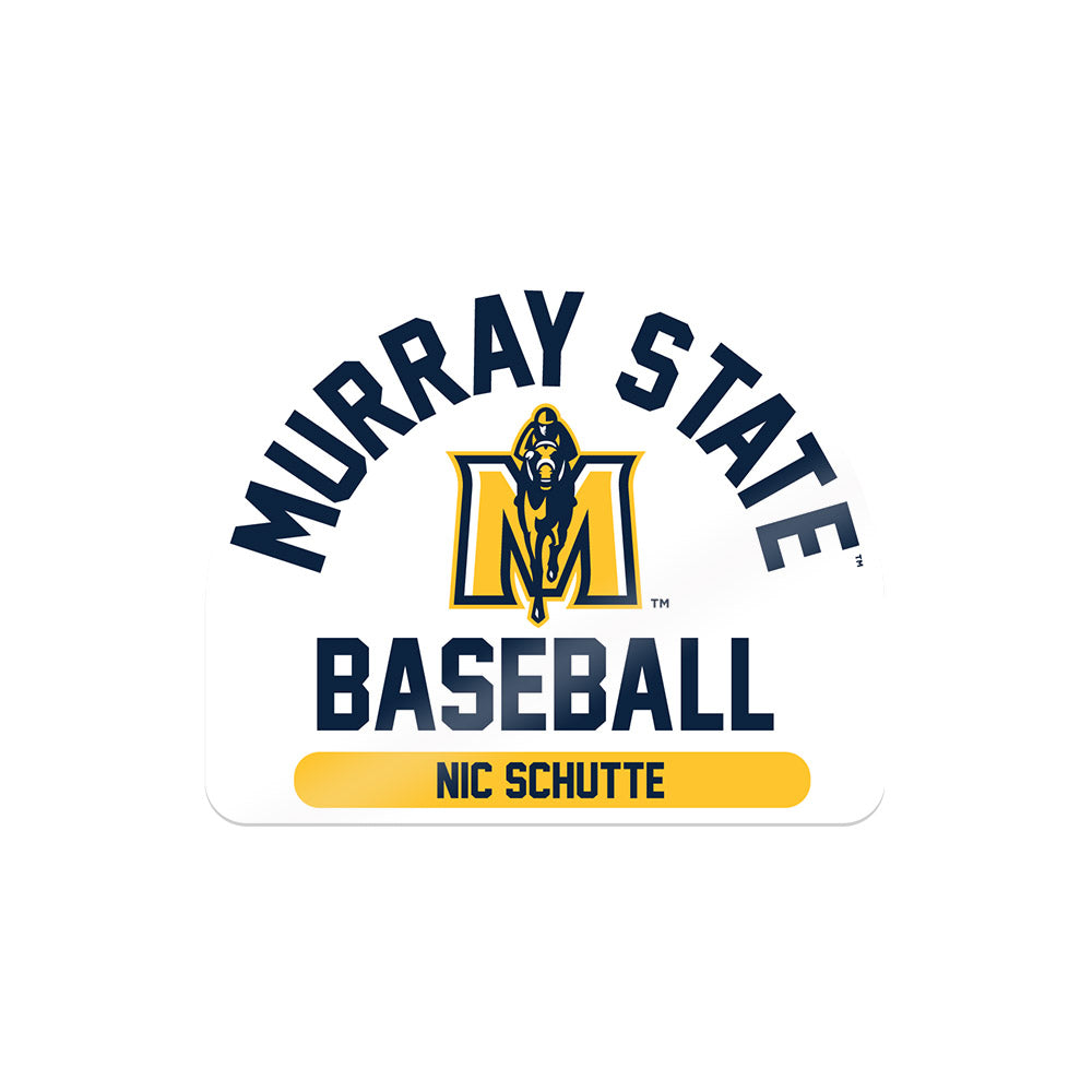 Murray State - NCAA Baseball : Nic Schutte - Sticker-0