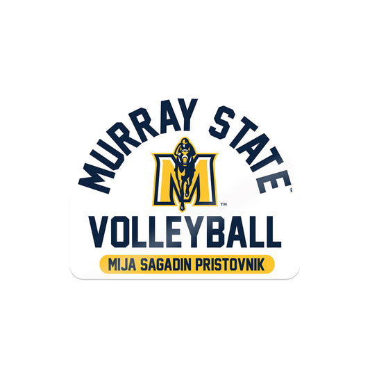 Murray State - NCAA Women's Volleyball : MIJA SAGADIN PRISTOVNIK - Sticker-0