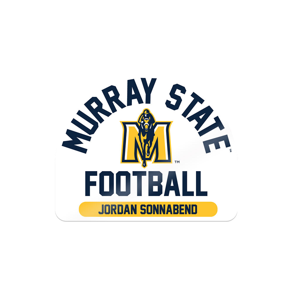 Murray State - NCAA Football : Jordan Sonnabend - Sticker-0