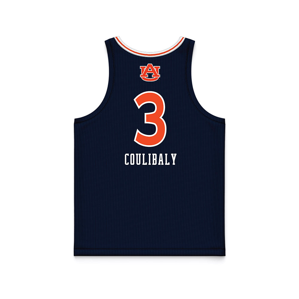 Auburn - NCAA Women's Basketball : Harissoum Coulibaly - Blue Basketball Jersey-1