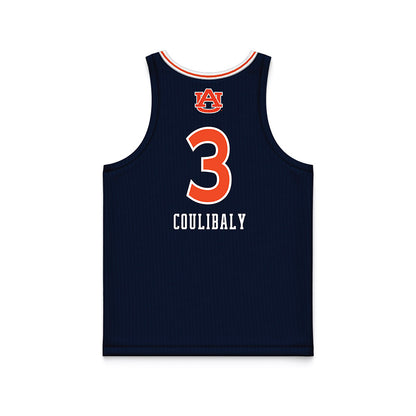 Auburn - NCAA Women's Basketball : Harissoum Coulibaly - Blue Basketball Jersey-1