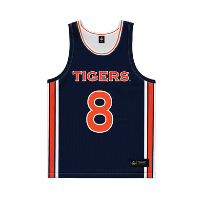 Auburn - NCAA Women's Basketball : Eva Garabadian - Blue Basketball Jersey-0
