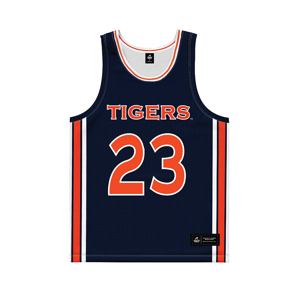 Auburn - NCAA Women's Basketball : Arek Angui - Blue Basketball Jersey-0