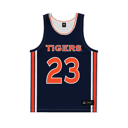 Auburn - NCAA Women's Basketball : Arek Angui - Blue Basketball Jersey-0