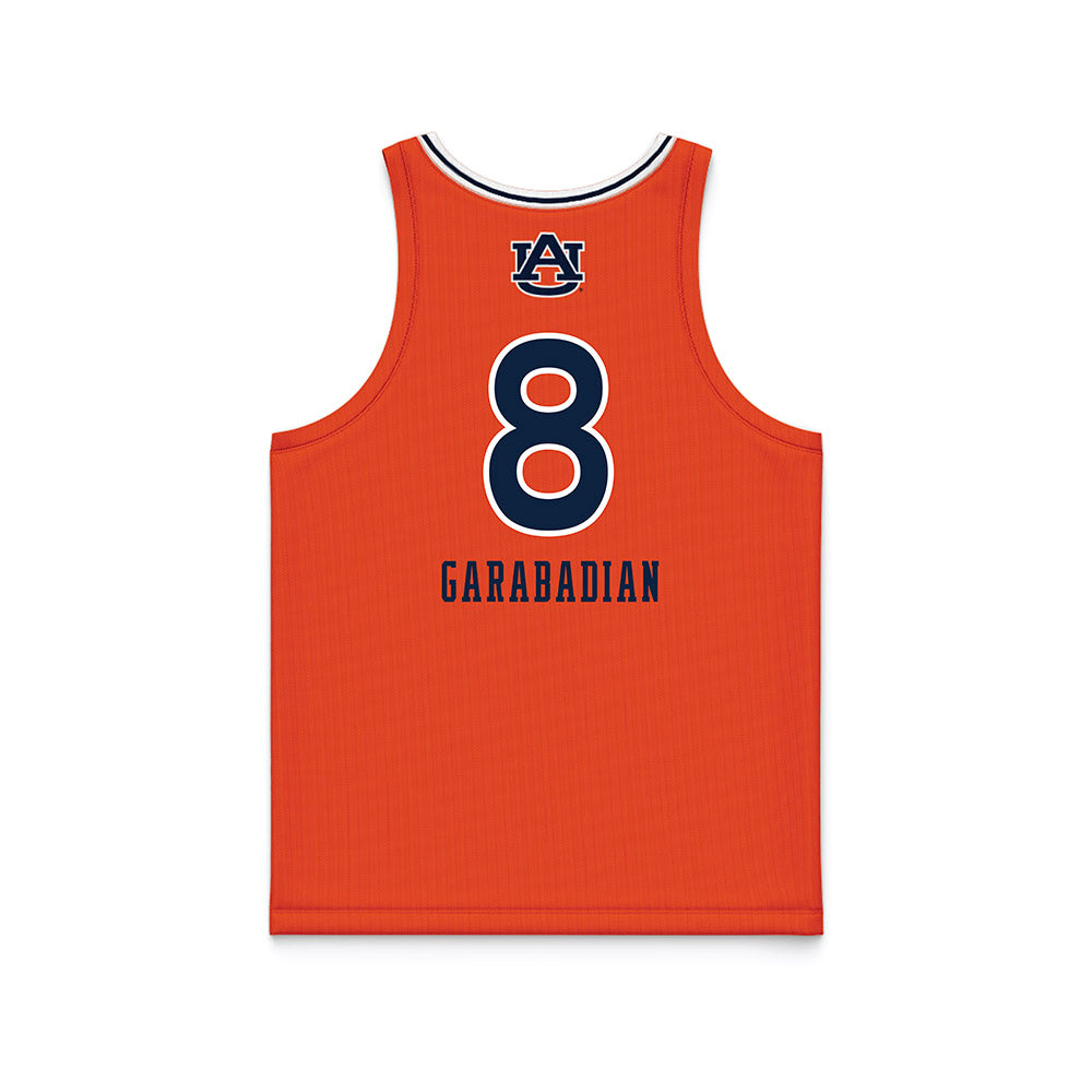 Auburn - NCAA Women's Basketball : Eva Garabadian - Orange Basketball Jersey-1