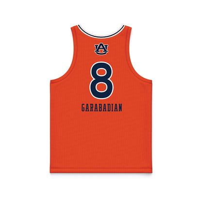 Auburn - NCAA Women's Basketball : Eva Garabadian - Orange Basketball Jersey-1