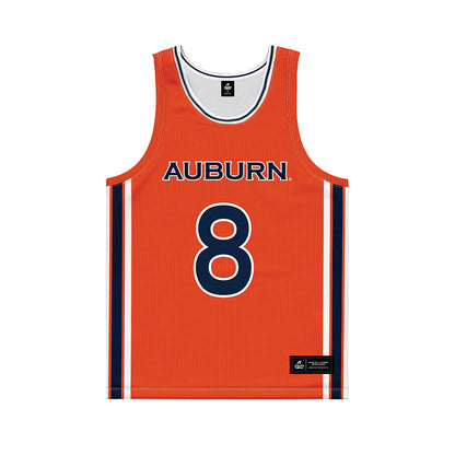 Auburn - NCAA Women's Basketball : Eva Garabadian - Orange Basketball Jersey-0
