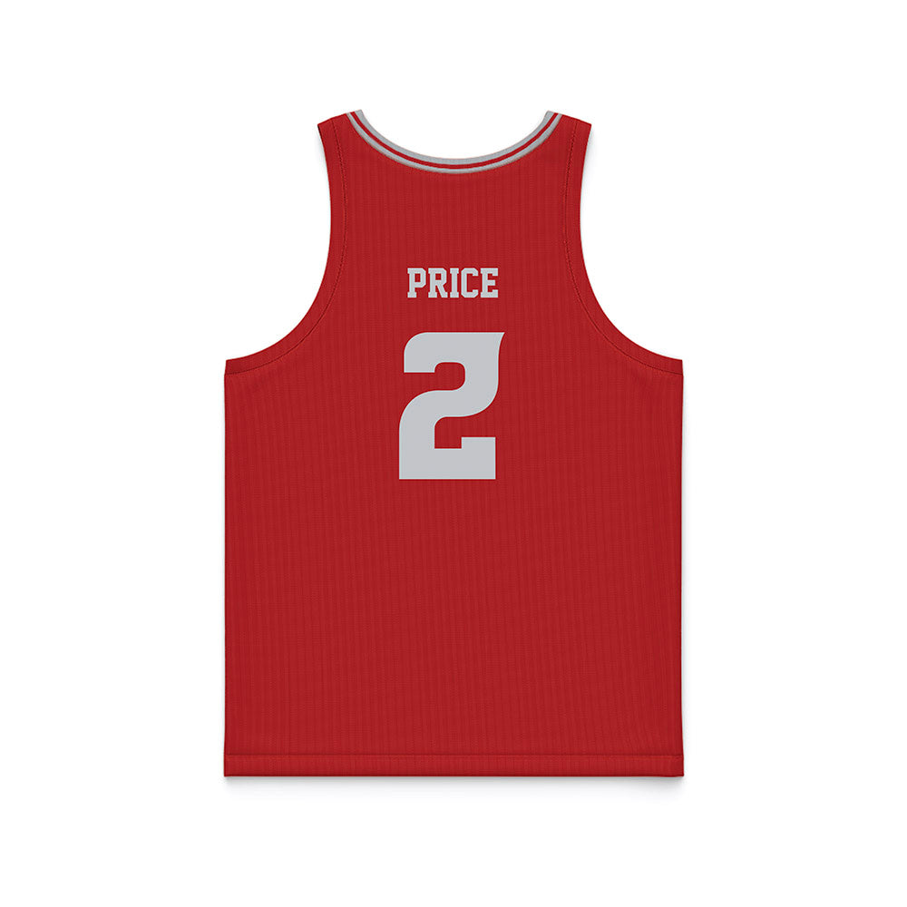 Louisiana - NCAA Women's Basketball : Amijah Price - Retro Basketball Jersey-1