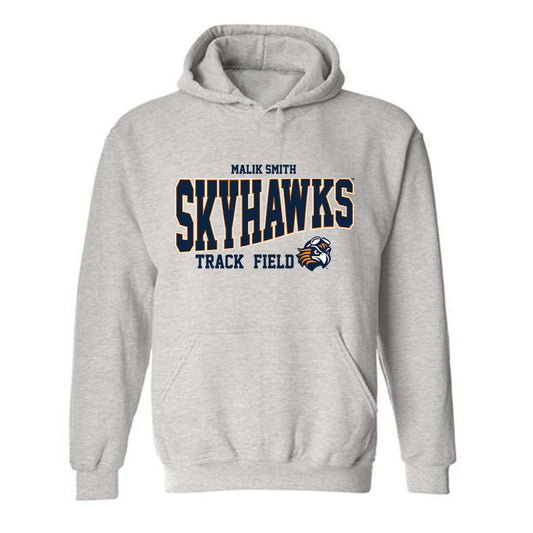 UT Martin - NCAA Men's Track & Field : Malik Smith - Classic Fashion Shersey Hooded Sweatshirt-0