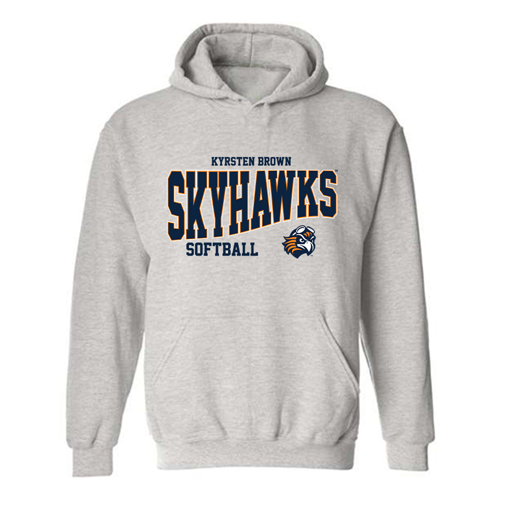  - NCAA Softball : Kyrsten Brown - Classic Fashion Shersey Hooded Sweatshirt-0