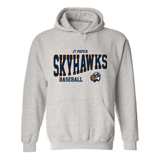 UT Martin - NCAA Baseball : JT Popick - Classic Fashion Shersey Hooded Sweatshirt-0