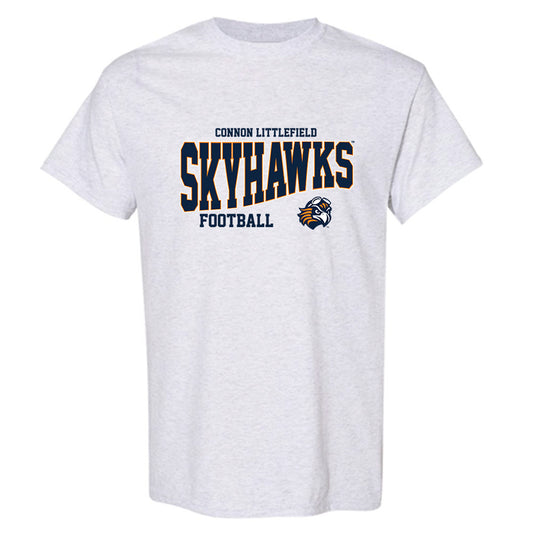 UT Martin - NCAA Football : Connon Littlefield - Classic Fashion Shersey T-Shirt-0