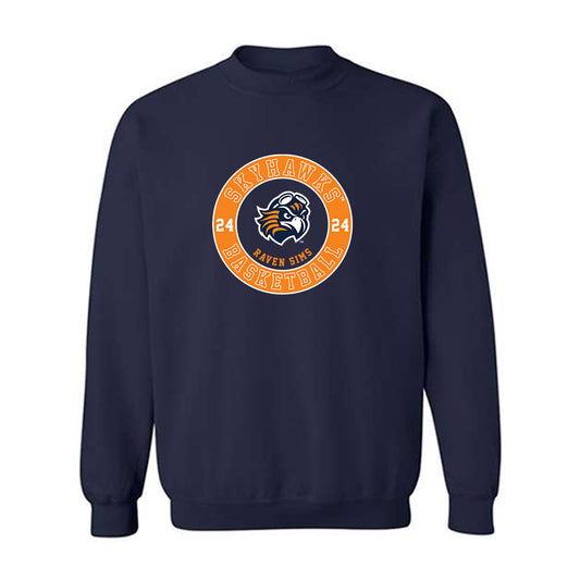 UT Martin - NCAA Women's Basketball : Raven Sims - Classic Fashion Shersey Crewneck Sweatshirt-0