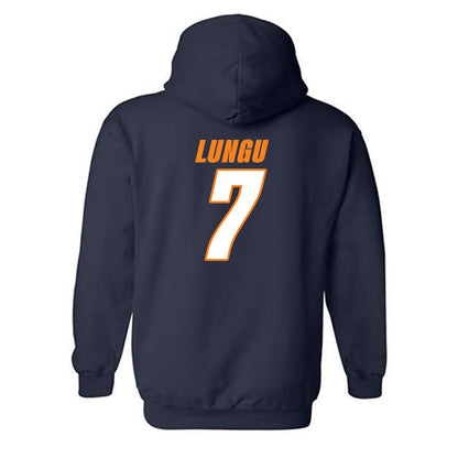 UT Martin - NCAA Men's Basketball : Dragos Lungu - Classic Shersey Hooded Sweatshirt-1