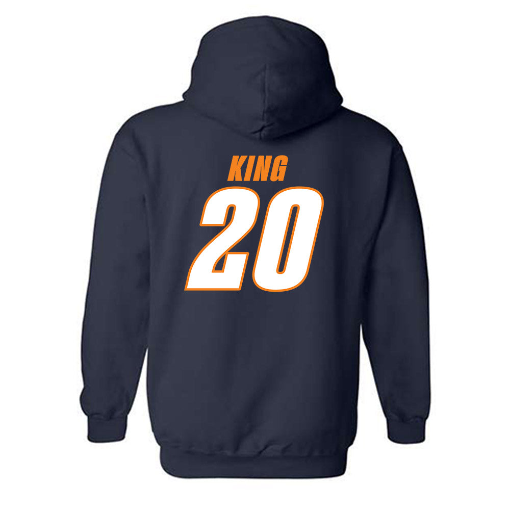 UT Martin - NCAA Baseball : Brandon King - Classic Shersey Hooded Sweatshirt-1