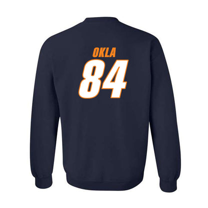 UT Martin - NCAA Football : Landon Okla - Classic Shersey Crewneck Sweatshirt-1