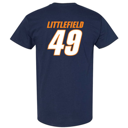UT Martin - NCAA Football : Connon Littlefield - Classic Shersey T-Shirt-1