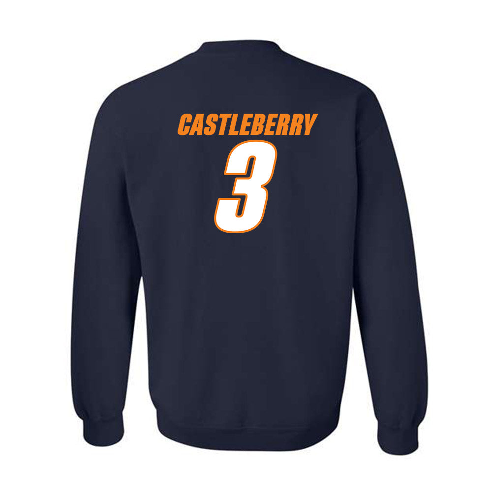 UT Martin - NCAA Football : Joel Castleberry - Classic Shersey Crewneck Sweatshirt-1