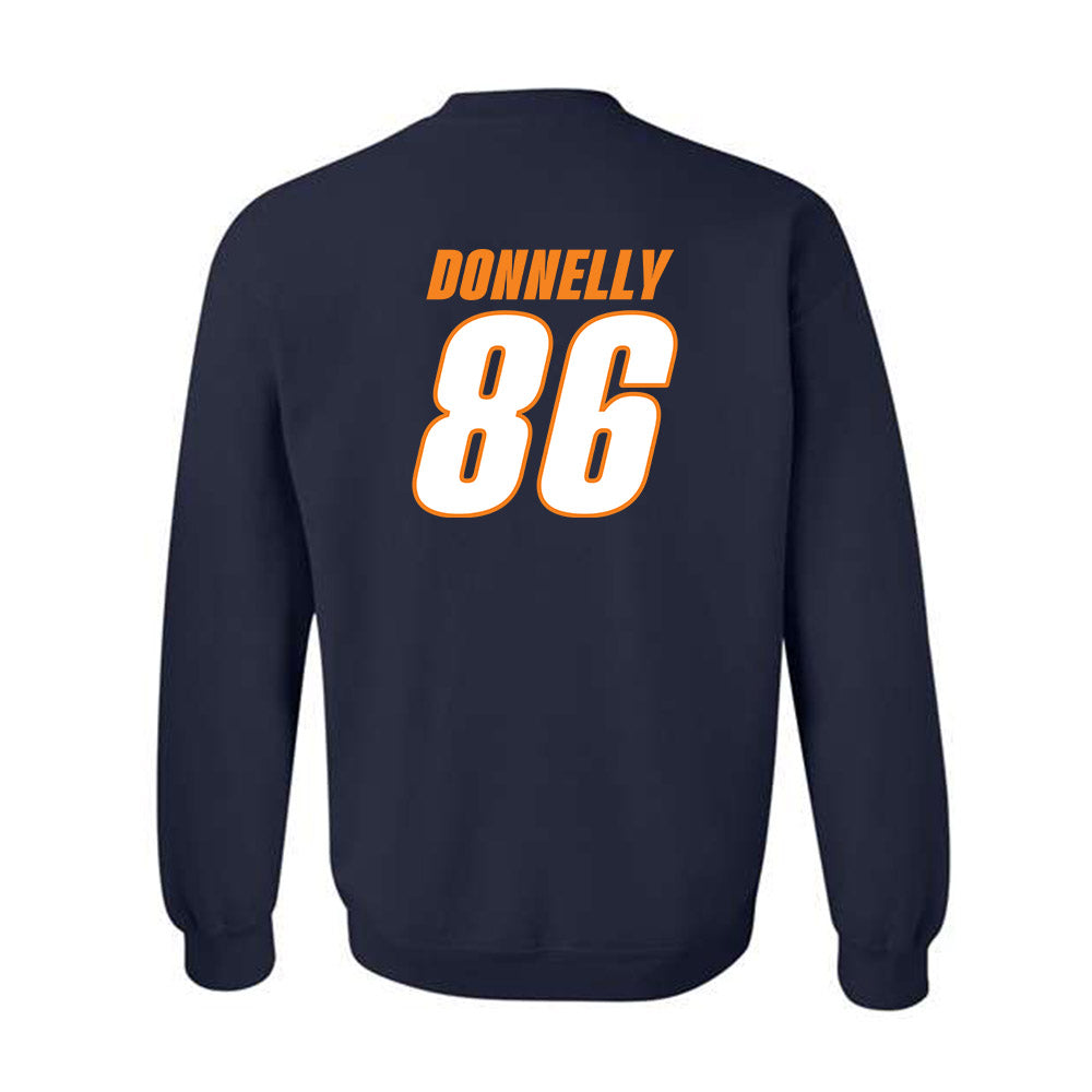 UT Martin - NCAA Football : Ryan Donnelly - Classic Shersey Crewneck Sweatshirt-1