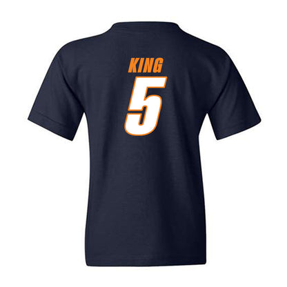 UT Martin - NCAA Men's Basketball : Damien King - Classic Shersey Youth T-Shirt-1