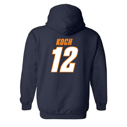 UT Martin - NCAA Baseball : Tommy Koch - Classic Shersey Hooded Sweatshirt-1