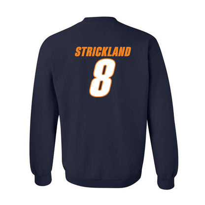 UT Martin - NCAA Baseball : Bo Strickland - Classic Shersey Crewneck Sweatshirt-1