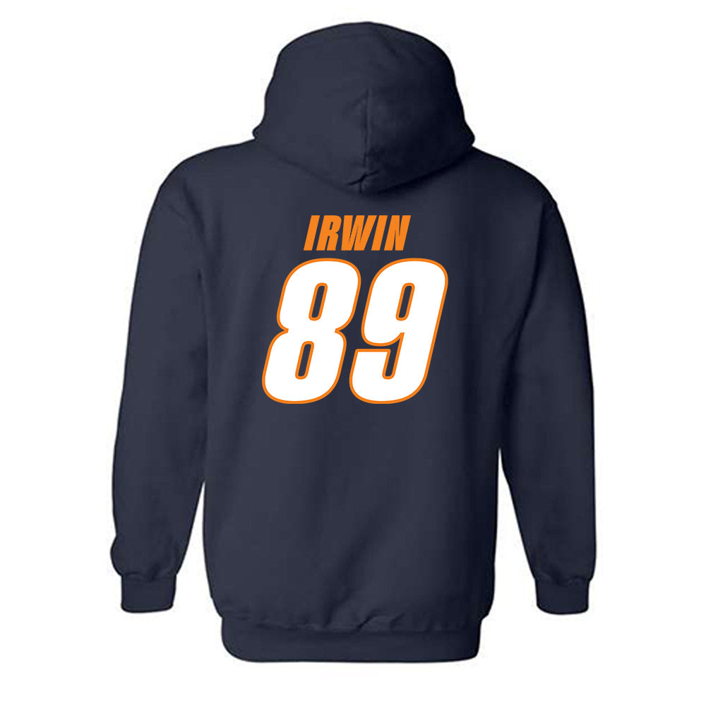 UT Martin - NCAA Football : Jack Irwin - Classic Shersey Hooded Sweatshirt-1