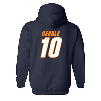 UT Martin - NCAA Baseball : Jake Devalk - Classic Shersey Hooded Sweatshirt-1