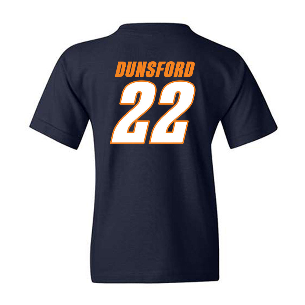 UT Martin - NCAA Baseball : TJ Dunsford - Classic Shersey Youth T-Shirt-1