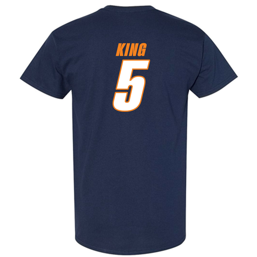 UT Martin - NCAA Men's Basketball : Damien King - Classic Shersey T-Shirt-1
