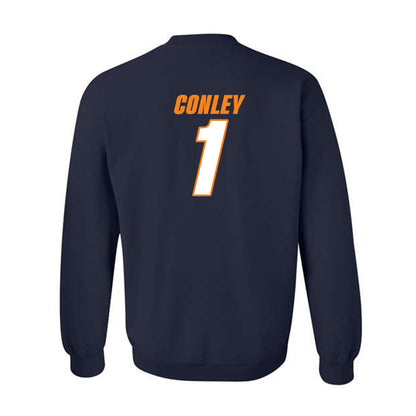 UT Martin - NCAA Baseball : Amari Conley - Classic Shersey Crewneck Sweatshirt-1