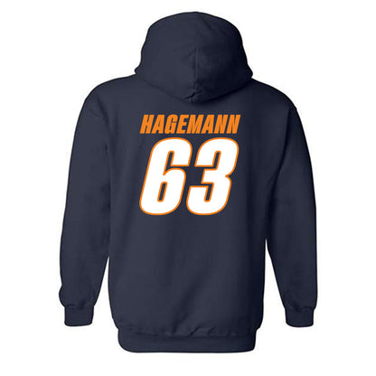UT Martin - NCAA Football : Matt Hagemann - Classic Shersey Hooded Sweatshirt-1