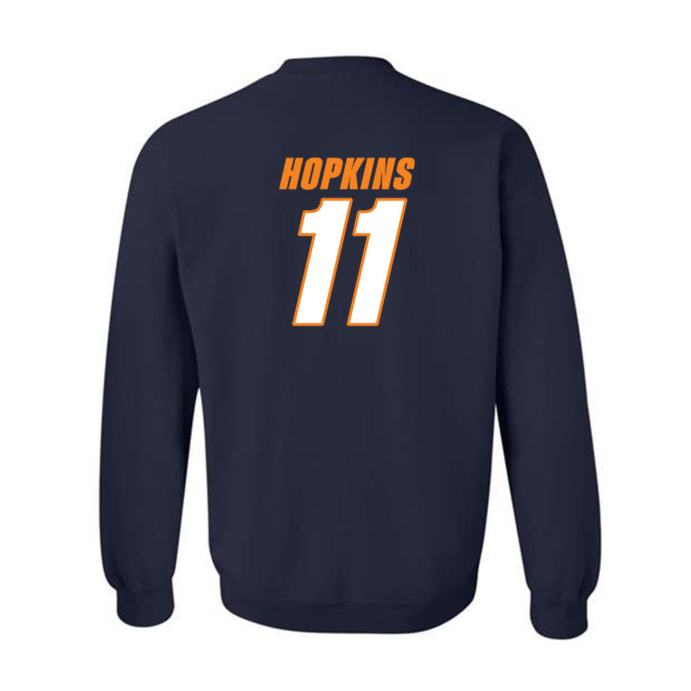 UT Martin - NCAA Men's Basketball : AJ Hopkins - Classic Shersey Crewneck Sweatshirt-1