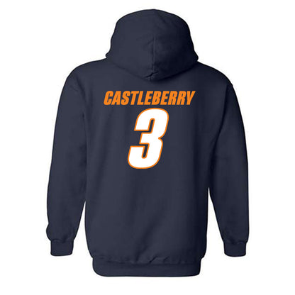 UT Martin - NCAA Football : Joel Castleberry - Classic Shersey Hooded Sweatshirt-1