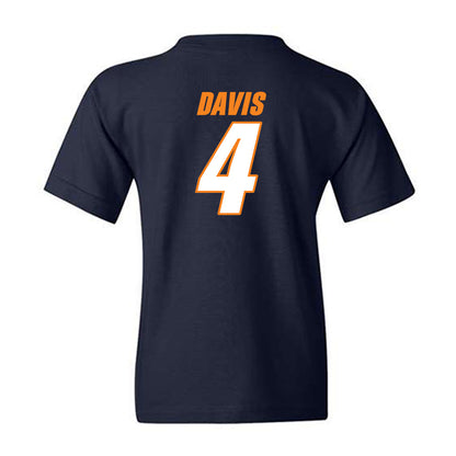 UT Martin - NCAA Baseball : Andrew Davis - Classic Shersey Youth T-Shirt-1
