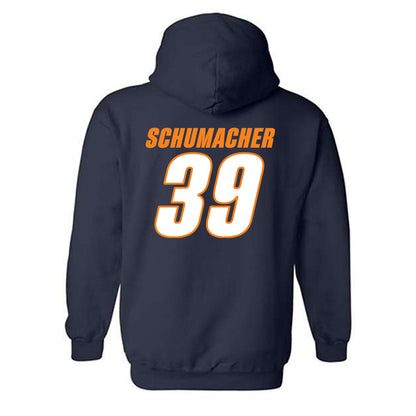 UT Martin - NCAA Baseball : Maxwell Schumacher - Classic Shersey Hooded Sweatshirt-1