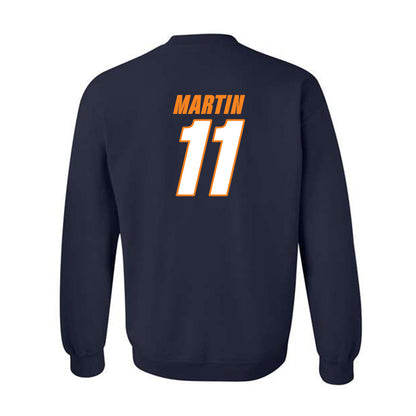 UT Martin - NCAA Women's Volleyball : Chyler Martin - Classic Shersey Crewneck Sweatshirt-1