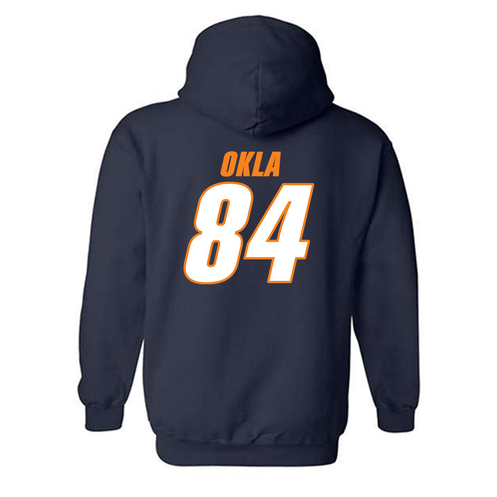 UT Martin - NCAA Football : Landon Okla - Classic Shersey Hooded Sweatshirt-1