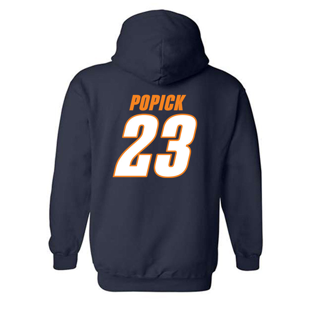 UT Martin - NCAA Baseball : JT Popick - Classic Shersey Hooded Sweatshirt-1