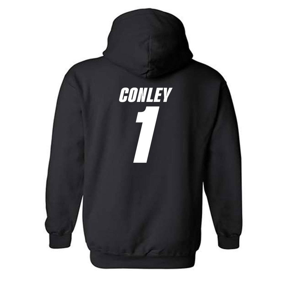 UT Martin - NCAA Baseball : Amari Conley - Classic Shersey Hooded Sweatshirt-1
