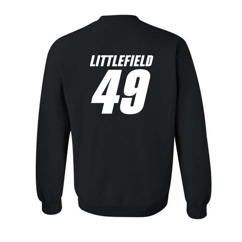 UT Martin - NCAA Football : Connon Littlefield - Classic Shersey Crewneck Sweatshirt-1