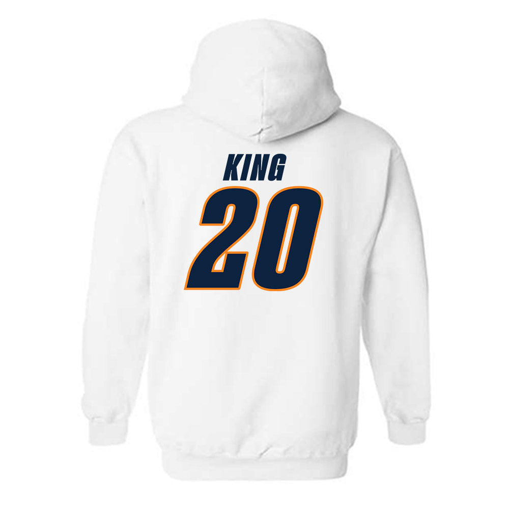 UT Martin - NCAA Baseball : Brandon King - Classic Shersey Hooded Sweatshirt-1