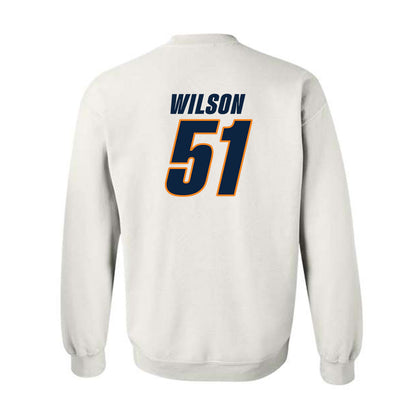 UT Martin - NCAA Football : Chris Wilson - Classic Shersey Crewneck Sweatshirt-1