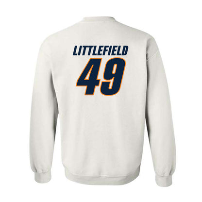 UT Martin - NCAA Football : Connon Littlefield - Classic Shersey Crewneck Sweatshirt-1
