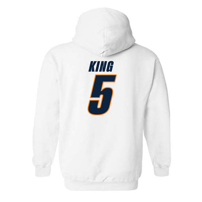 UT Martin - NCAA Men's Basketball : Damien King - Classic Shersey Hooded Sweatshirt-1