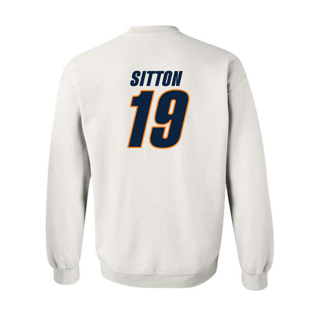 UT Martin - NCAA Baseball : Jacob Sitton - Classic Shersey Crewneck Sweatshirt-1