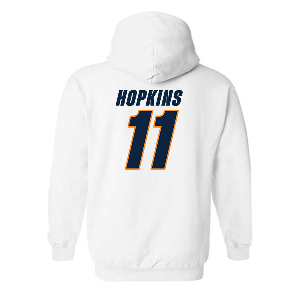 UT Martin - NCAA Men's Basketball : AJ Hopkins - Classic Shersey Hooded Sweatshirt-1