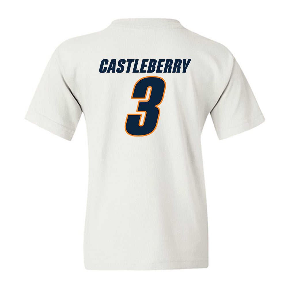 UT Martin - NCAA Football : Joel Castleberry - Classic Shersey Youth T-Shirt-1