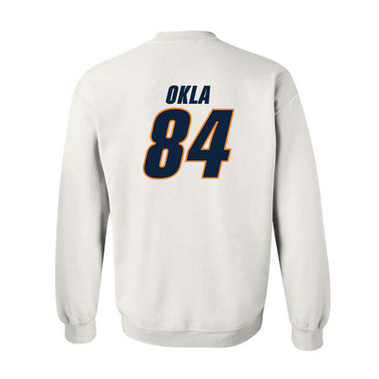 UT Martin - NCAA Football : Landon Okla - Classic Shersey Crewneck Sweatshirt-1